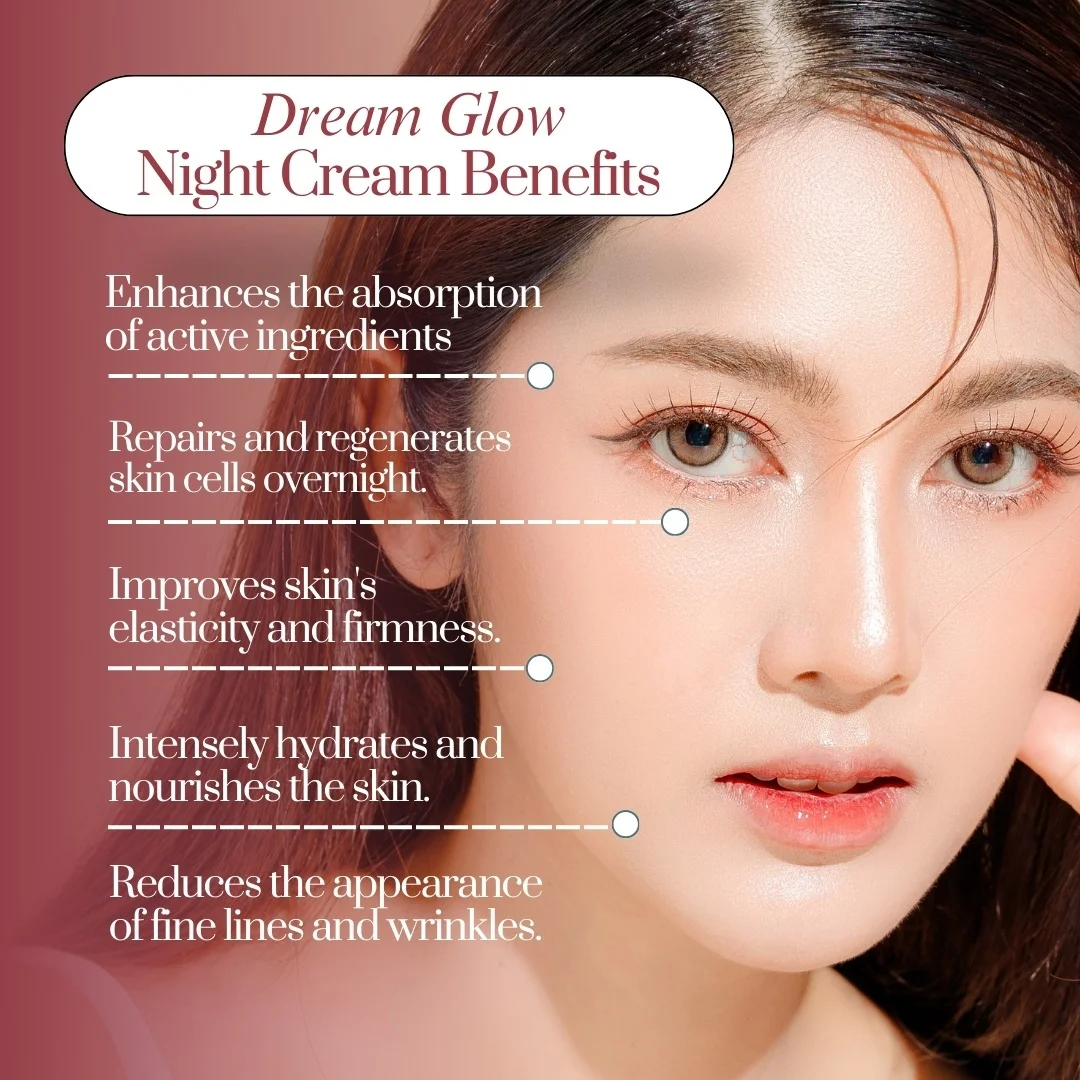 The Secret to Overnight Skin Transformation: Dream Glow Night Cream Explained
