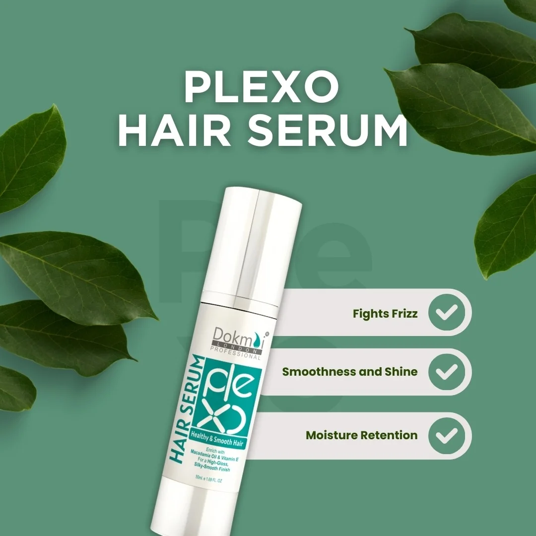 Plexo Hair Serum: The Ultimate Frizz-Fighting Formula for Smoothness, Shine & Moisture Retention