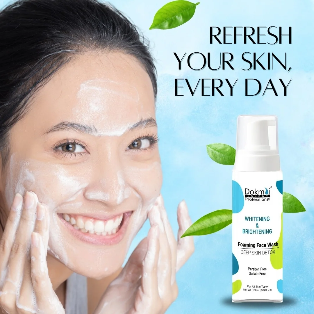 Why Dokmai London’s Whitening & Brightening Foaming Face Wash Is Perfect for Gentle Yet Effective Pore Cleansing
