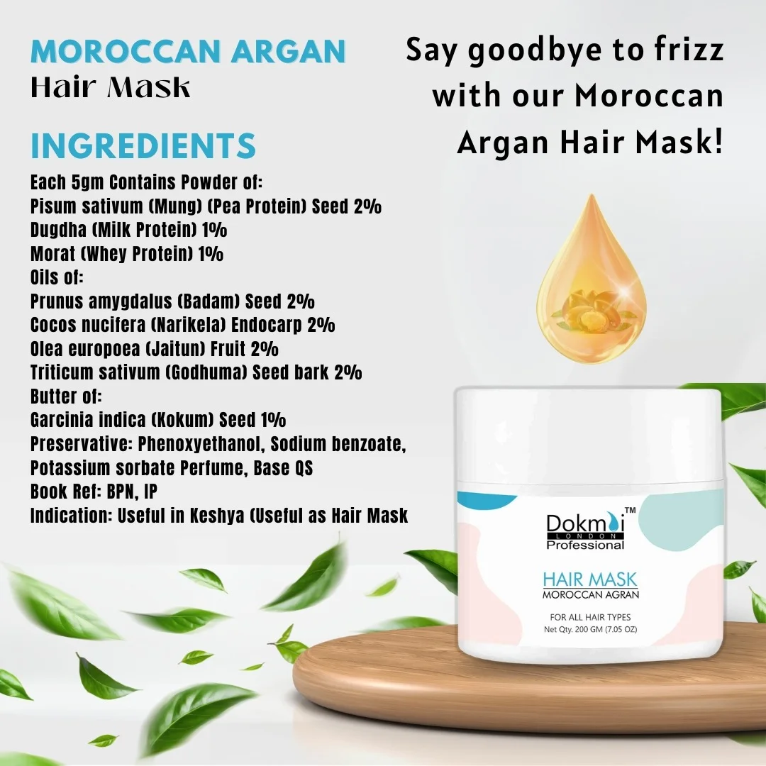 The Best Hair Mask for All Hair Types – Moroccan Argan Hair Masque Benefits Revealed