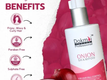 Onion Shampoo for Hair Growth