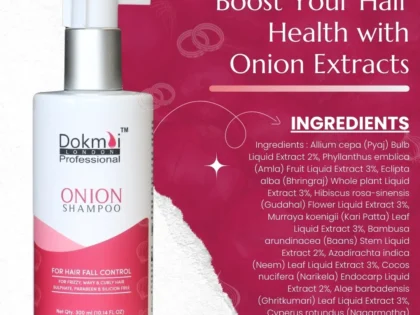 Onion Shampoo for Hair Growth