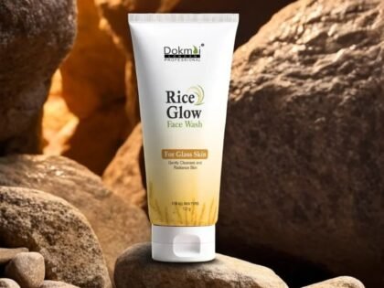 Rice glow facewash