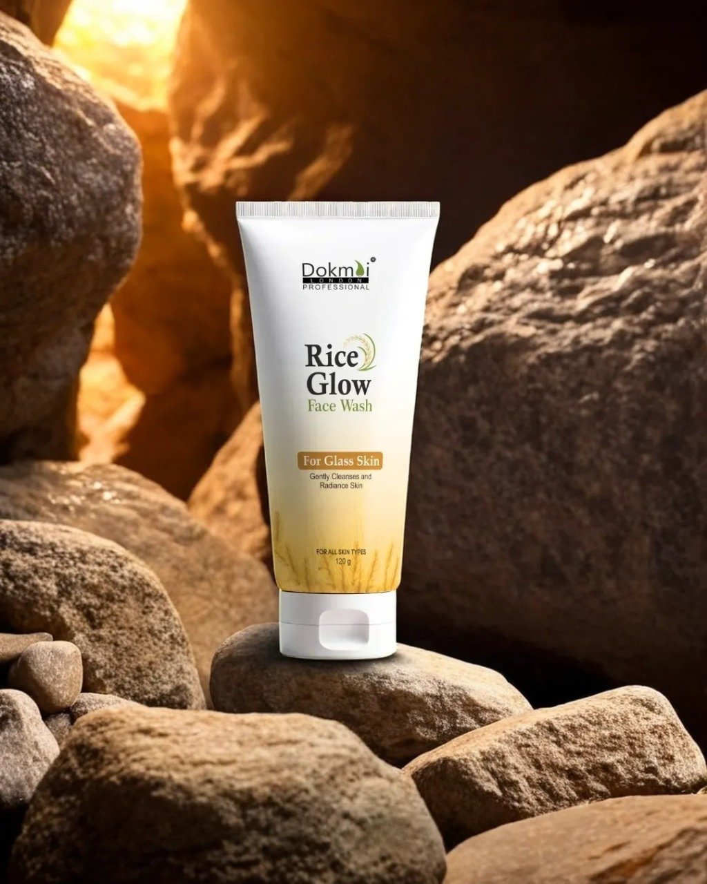 Rice glow facewash