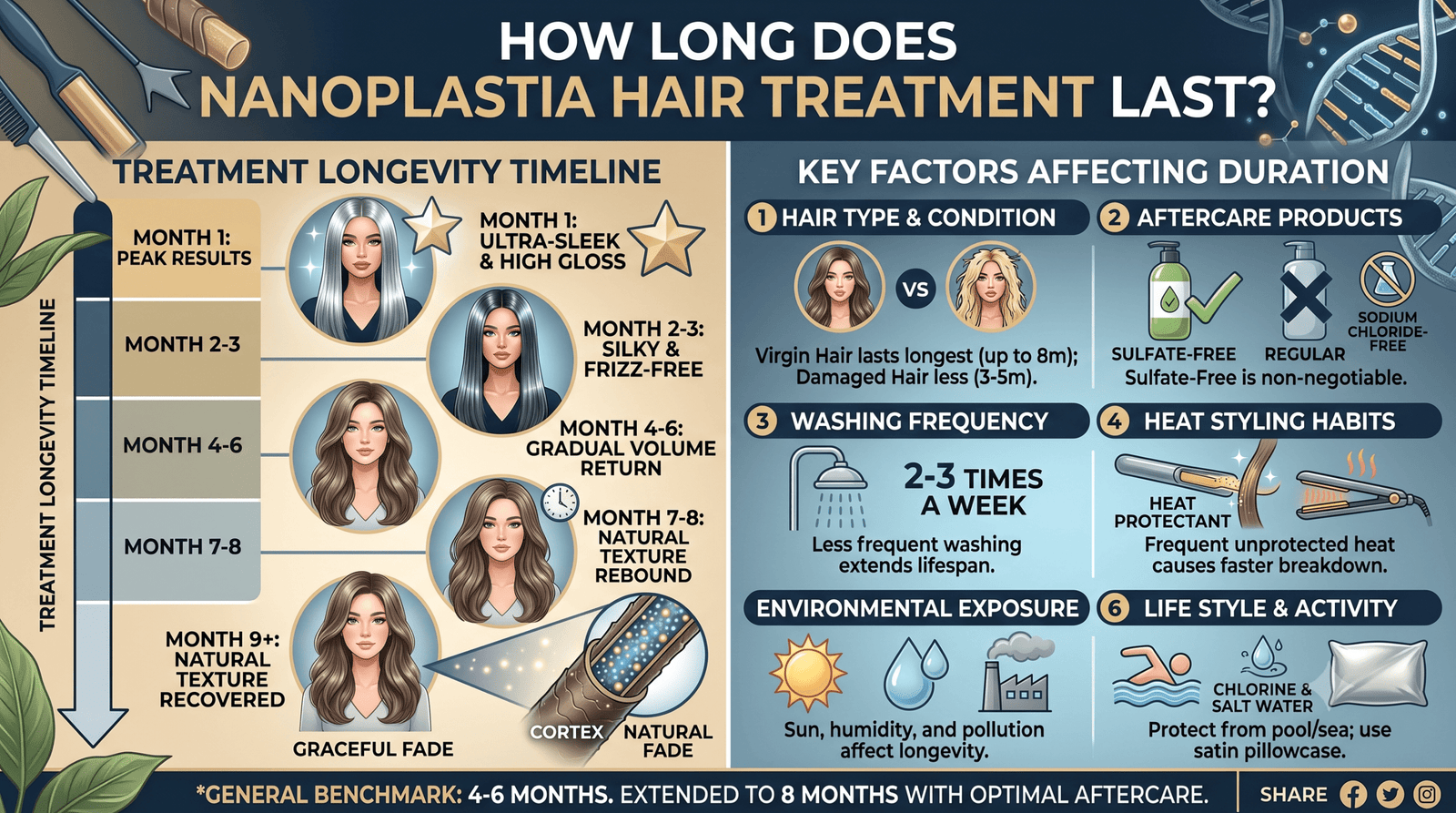 How Long Does Nanoplastia Hair Treatment Last?