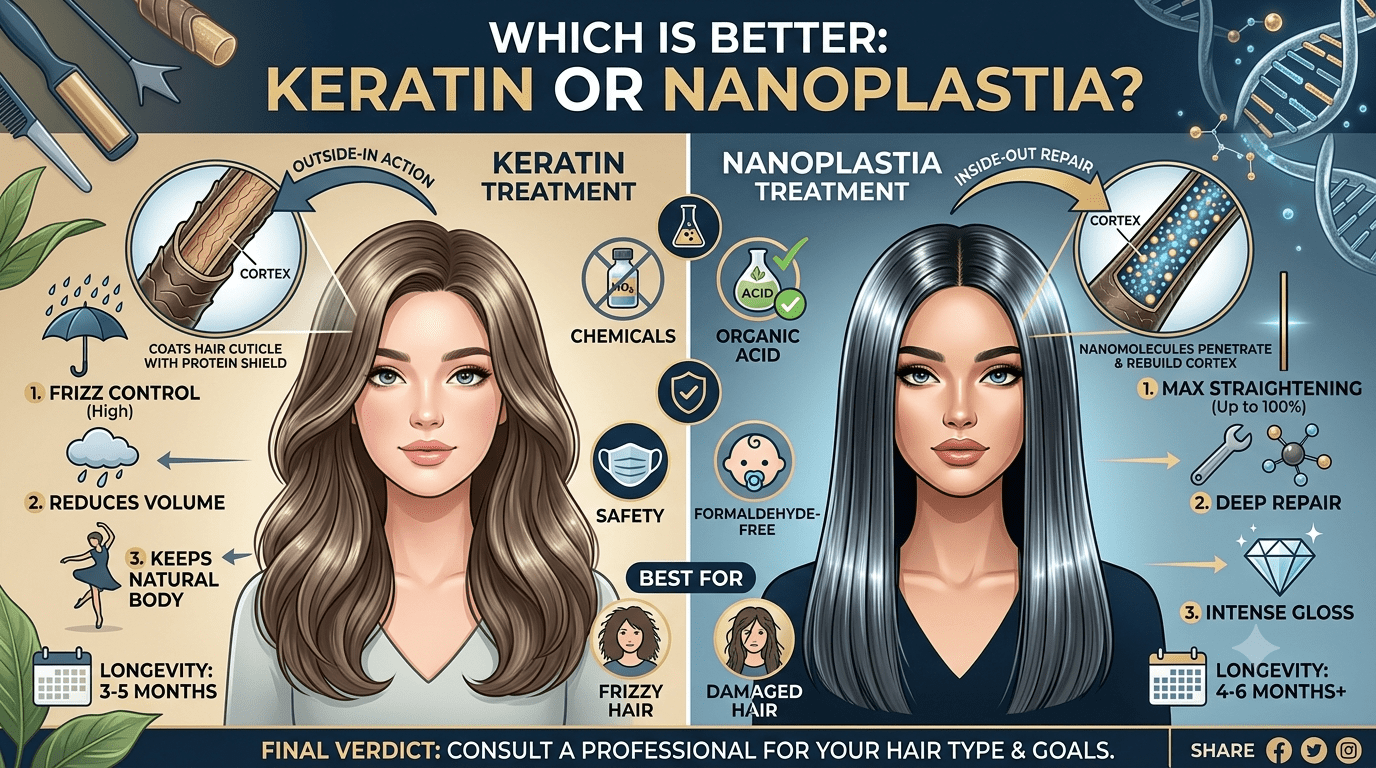Which Is Better: Keratin or Nanoplastia?