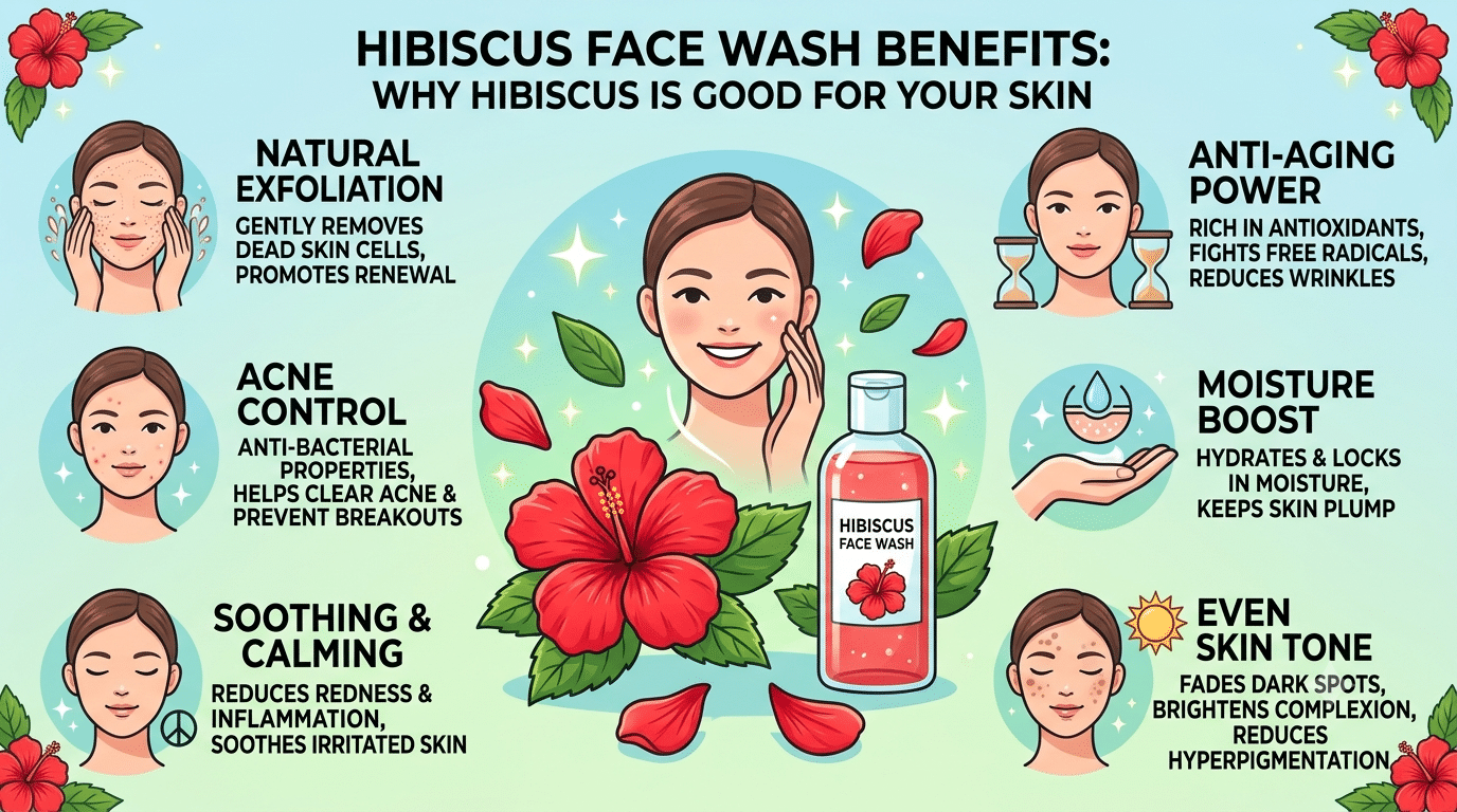 Hibiscus Face Wash